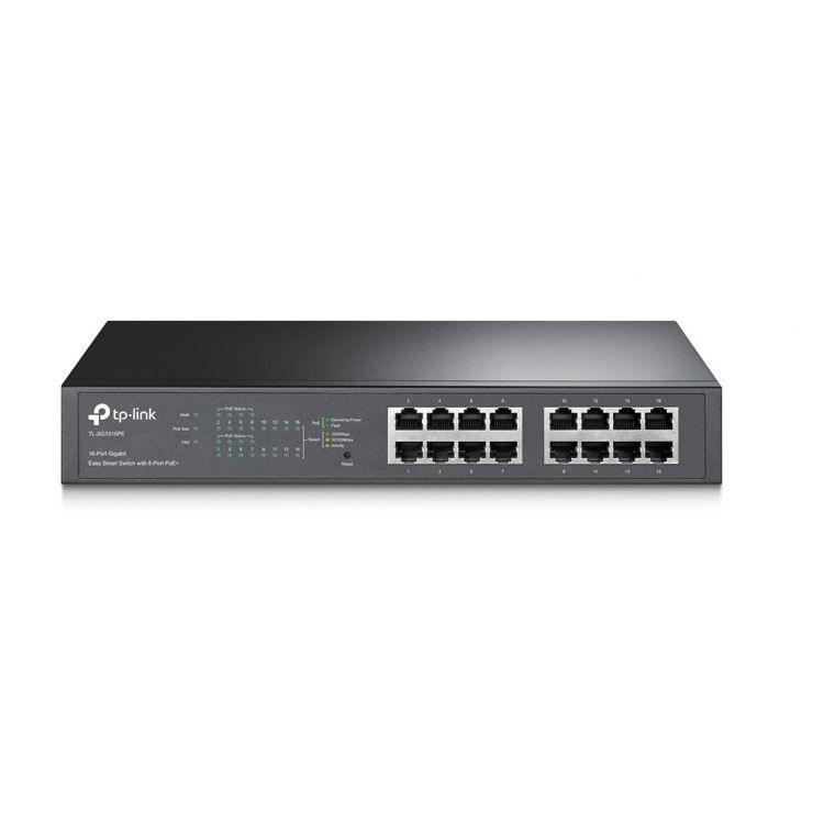 TP-LINK TL-SG1016PE Easy Smart PoE+ kytkin - Lourun verkkokauppa