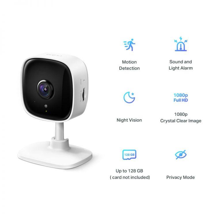 TP-LINK Tapo C100 -WiFi-valvontakamera - Lourun verkkokauppa