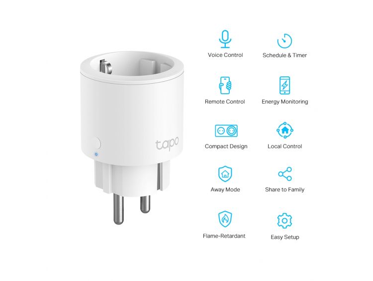 TP-LINK Tapo P115(1-pack) Mini Smart WiFi pistorasia