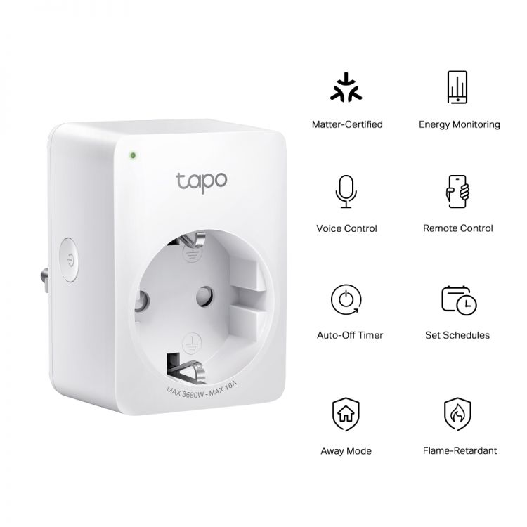 TP-LINK Tapo P110M Mini Smart WiFi pistorasia