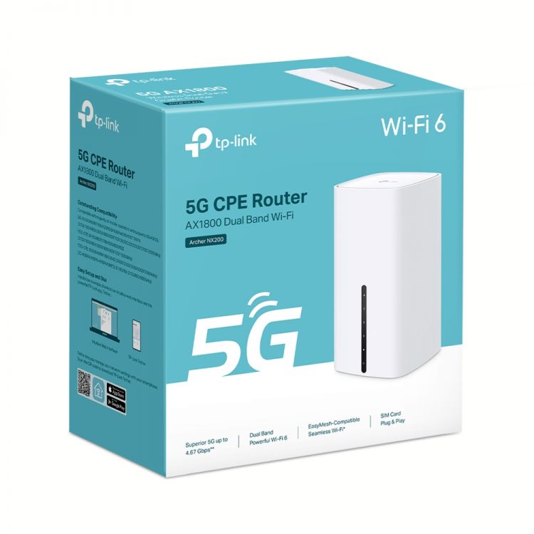 TP-LINK Archer NX200 5G reititin - Lourun verkkokauppa