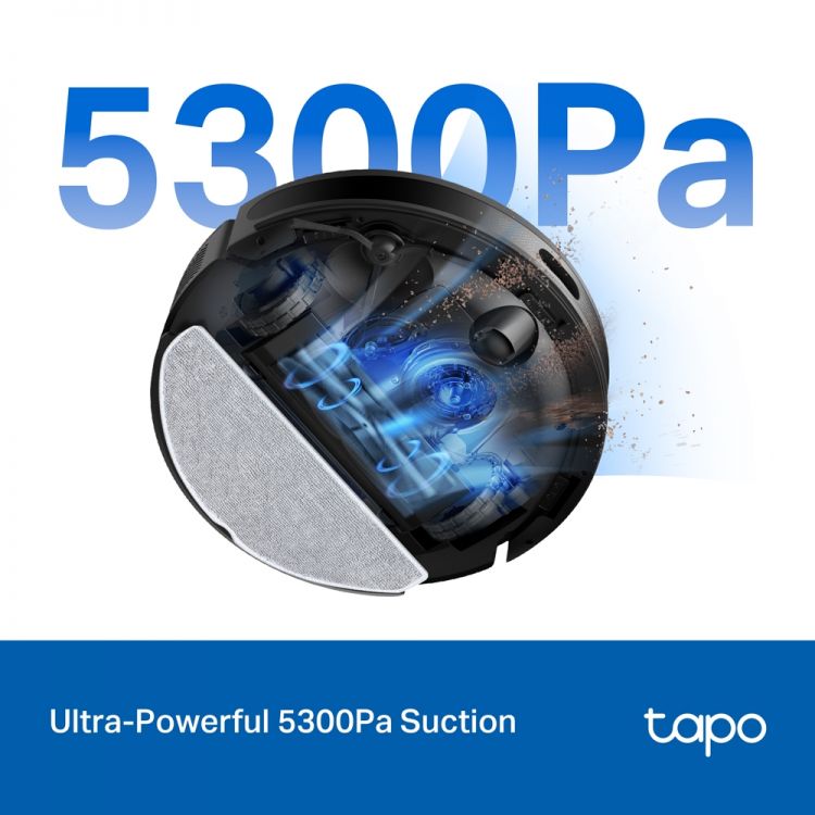 TP-LINK Tapo RV20 Max Plus robotti-imuri tyhjentävällä telakalla