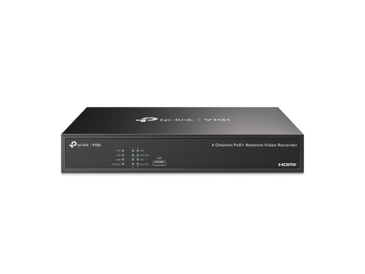 TP-LINK VIGI NVR1004H-4P tallennin