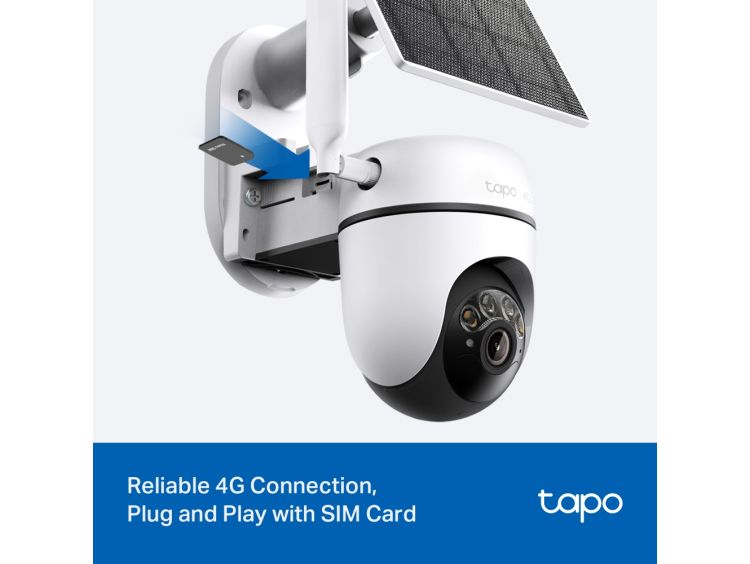 TP-LINK Tapo C615G KIT 4G valvontakamera aurinkopaneelilla