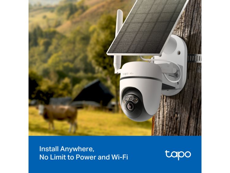 TP-LINK Tapo C615G KIT 4G valvontakamera aurinkopaneelilla