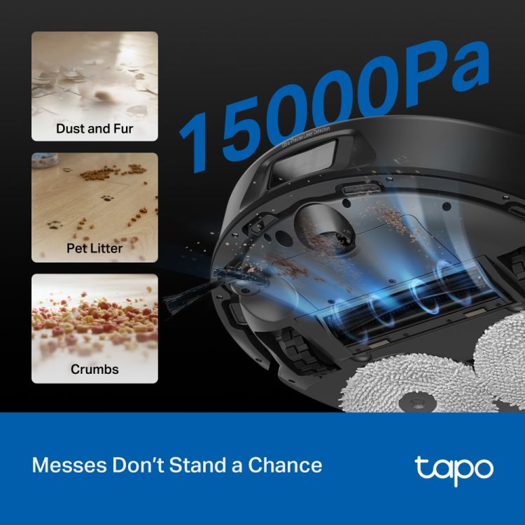 TP-LINK Tapo RV50 Pro Omni robotti-imuri