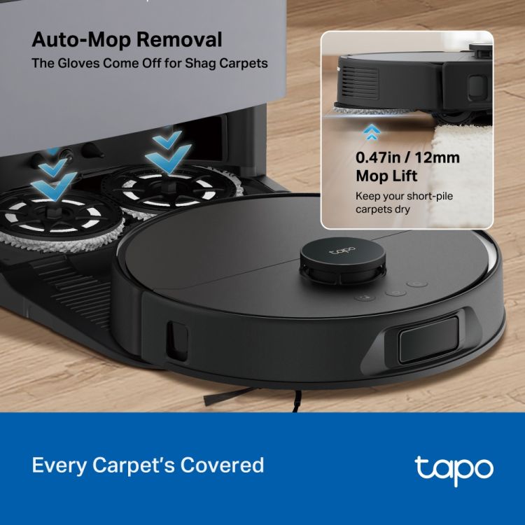 TP-LINK Tapo RV50 Pro Omni robotti-imuri