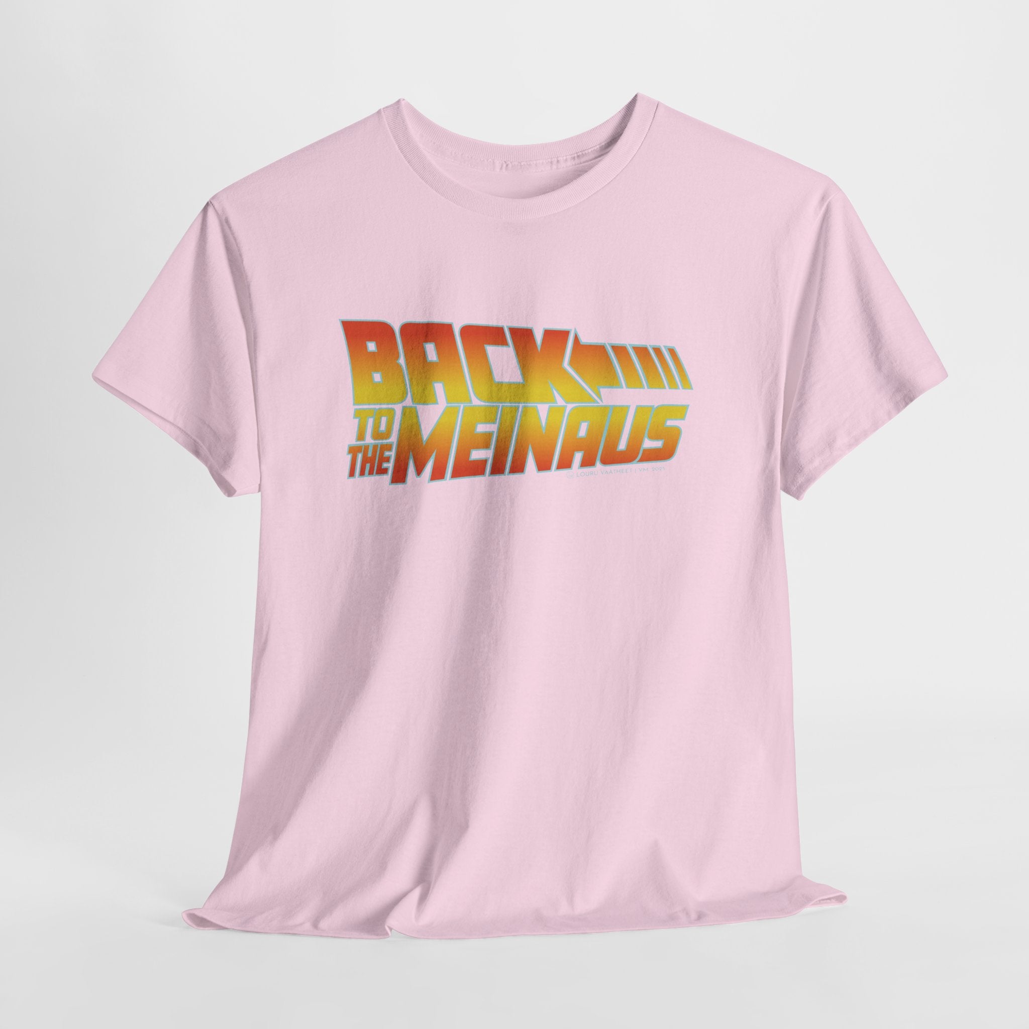 Back to the Meinaus t-paita | 100% puuvillaa, unisex