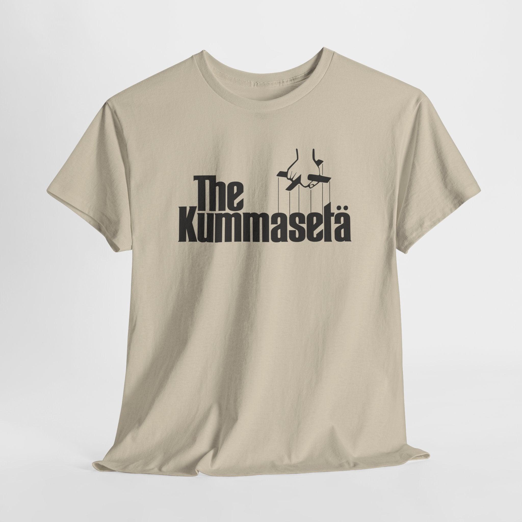 The Kummasetä t-paita, tumma teksti | 100% puuvillaa, unisex - Lourun verkkokauppa