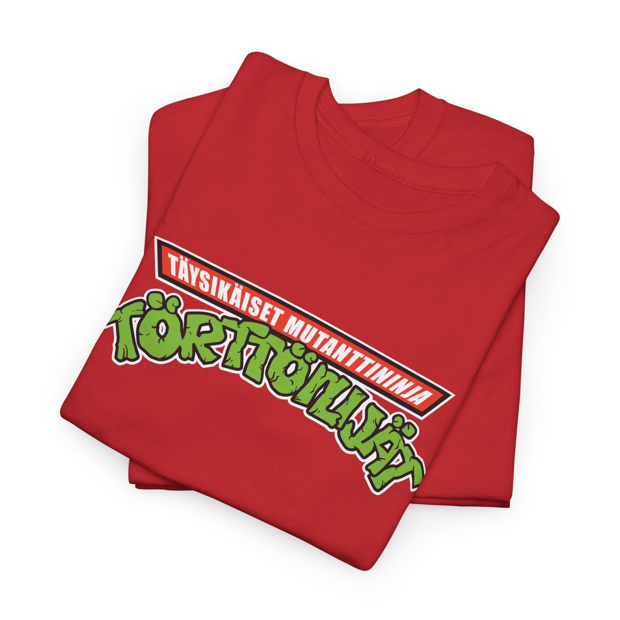 TMNT eli Täysikäiset Mutanttininja Törttöilijät t-paita | 100% puuvillaa, unisex