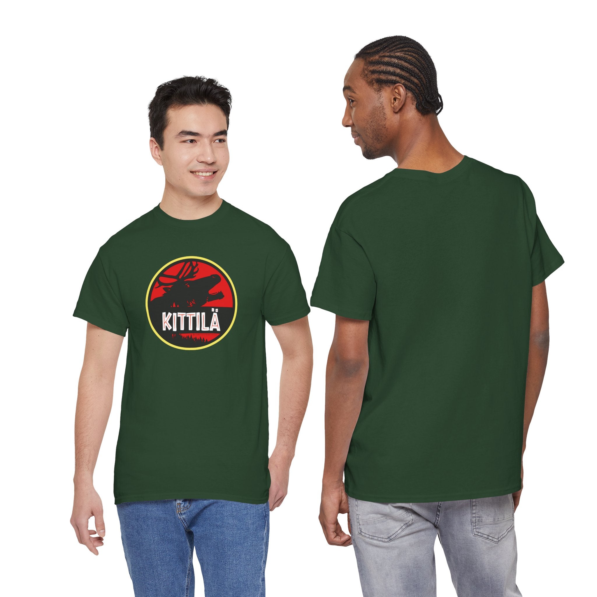 Kittilä t-paita (Jurassic Park tyyliin) | 100% puuvillaa, unisex