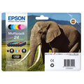 Epson 24 Elephant Multipack 6-väriä 24 -muste - Lourun verkkokauppa