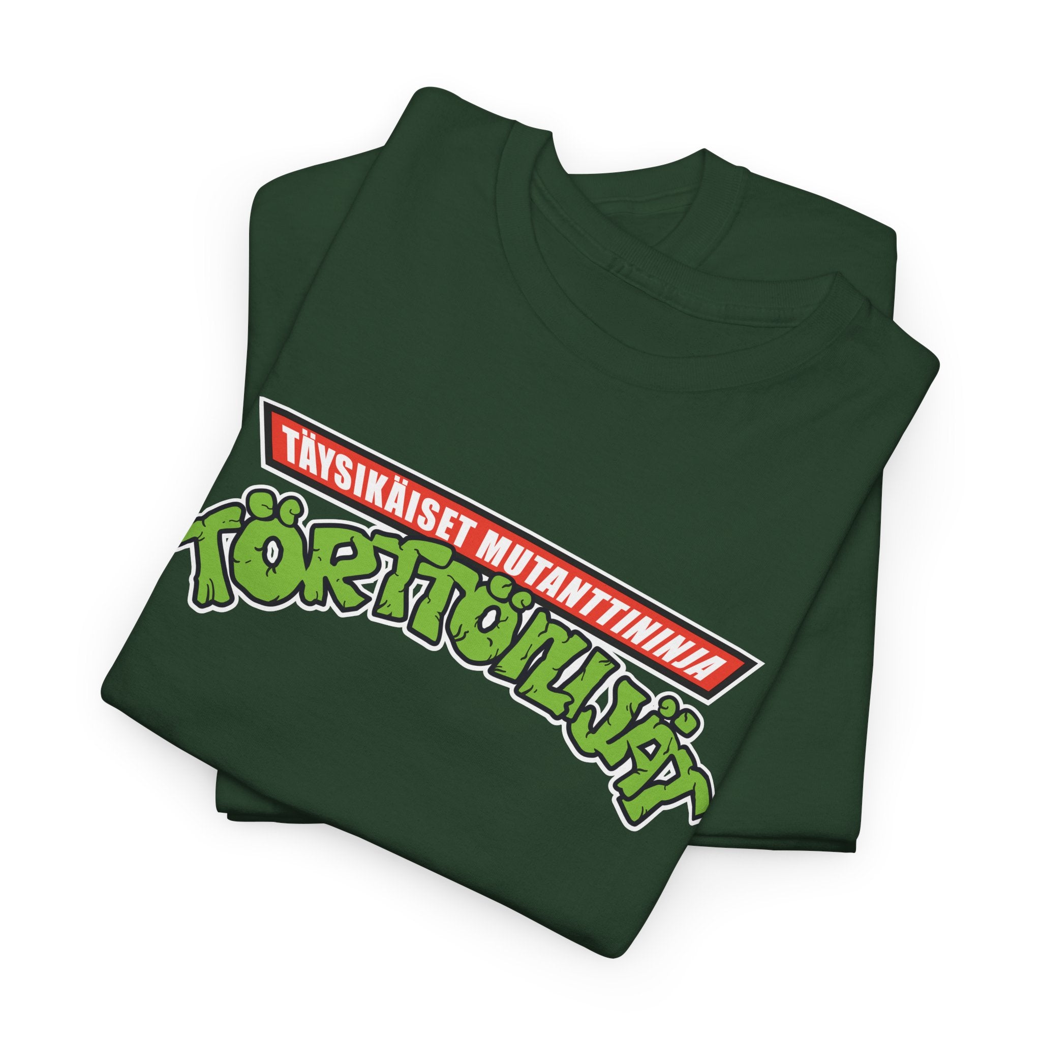 TMNT eli Täysikäiset Mutanttininja Törttöilijät t-paita | 100% puuvillaa, unisex