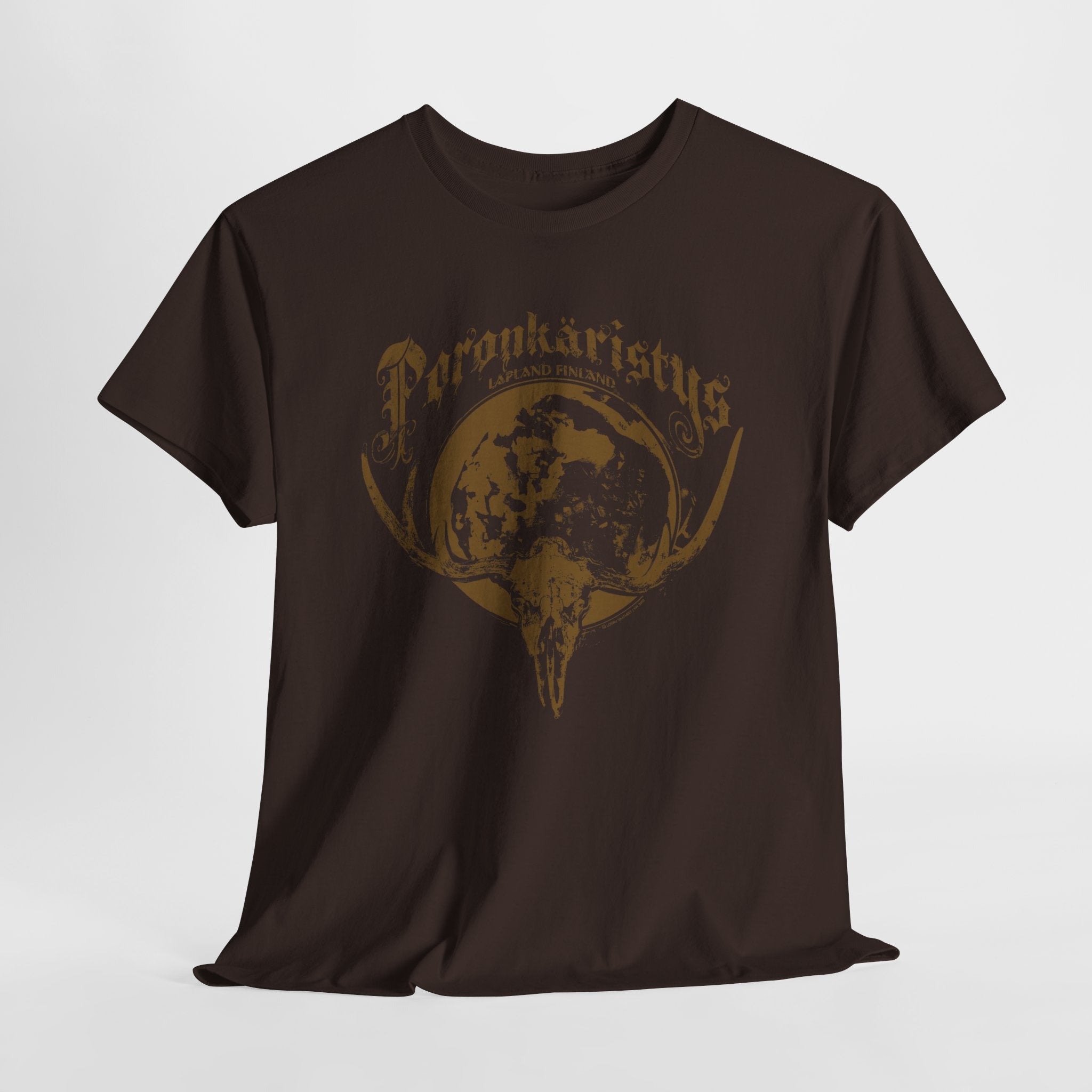Poronkäristys Lapland Finland t-paita | 100% puuvillaa, unisex