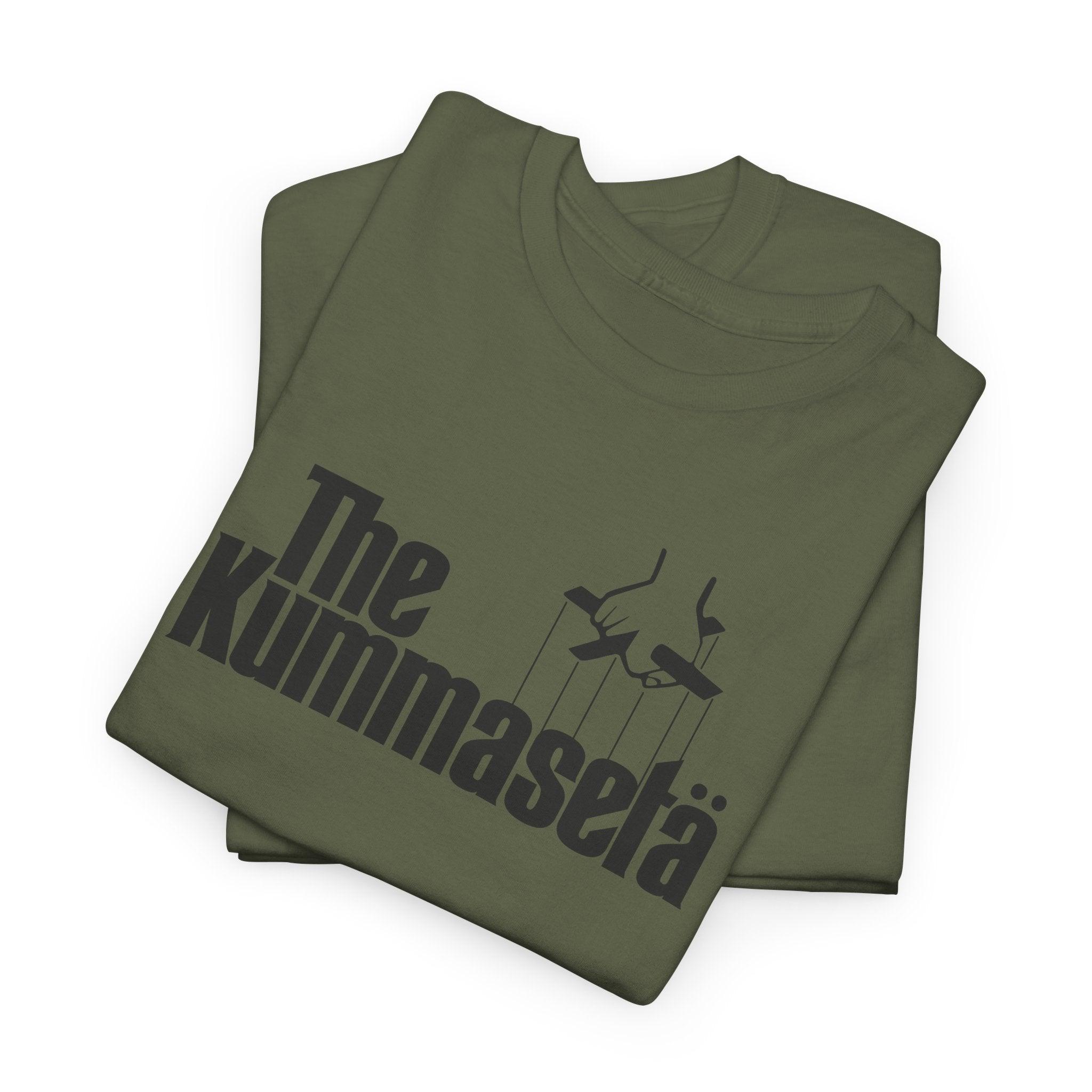 The Kummasetä t-paita, tumma teksti | 100% puuvillaa, unisex - Lourun verkkokauppa