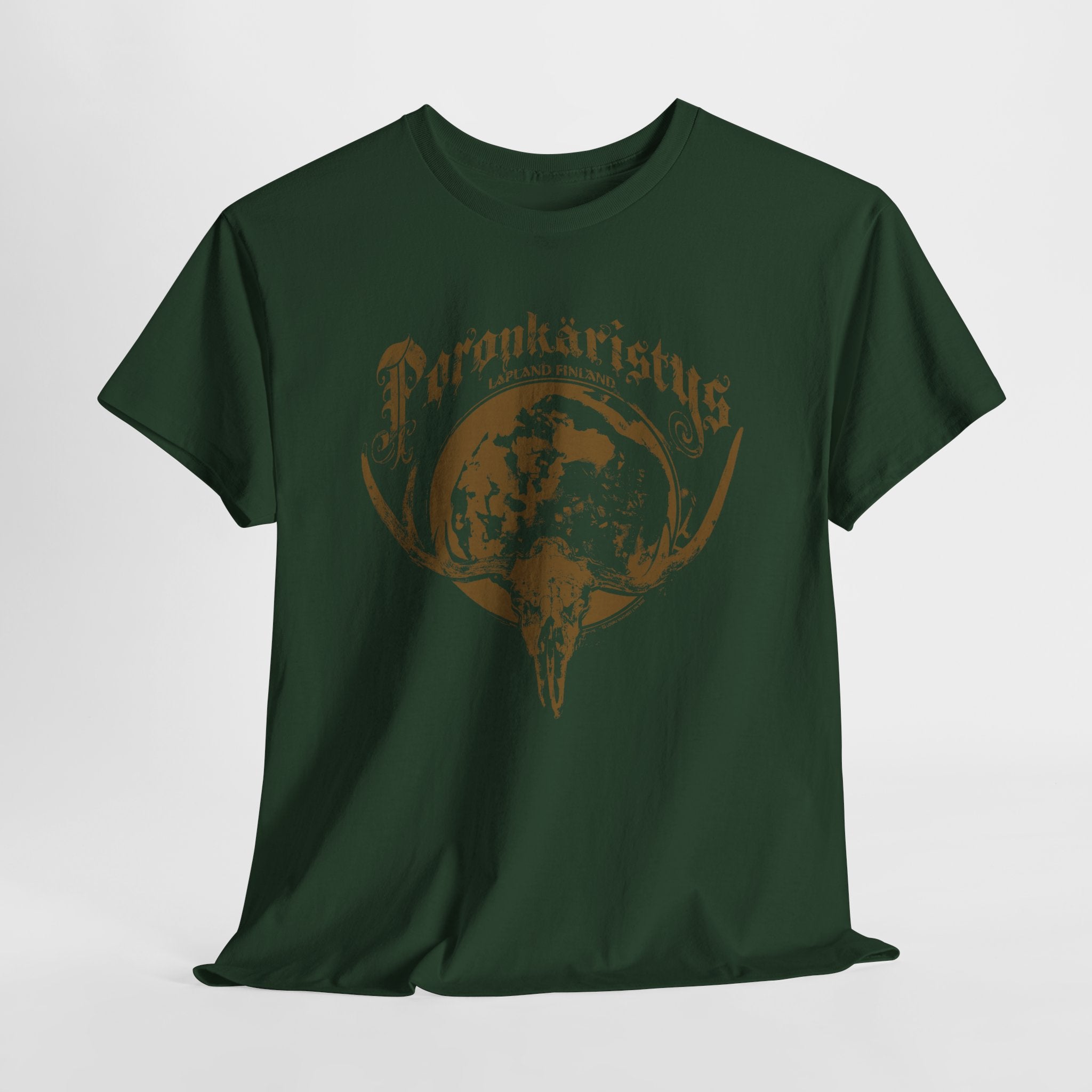 Poronkäristys Lapland Finland t-paita | 100% puuvillaa, unisex