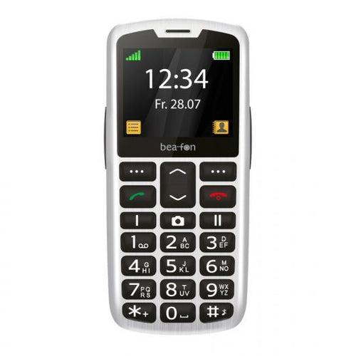 Beafon puhelin SL260 LTE (4G), hopea - Lourun verkkokauppa