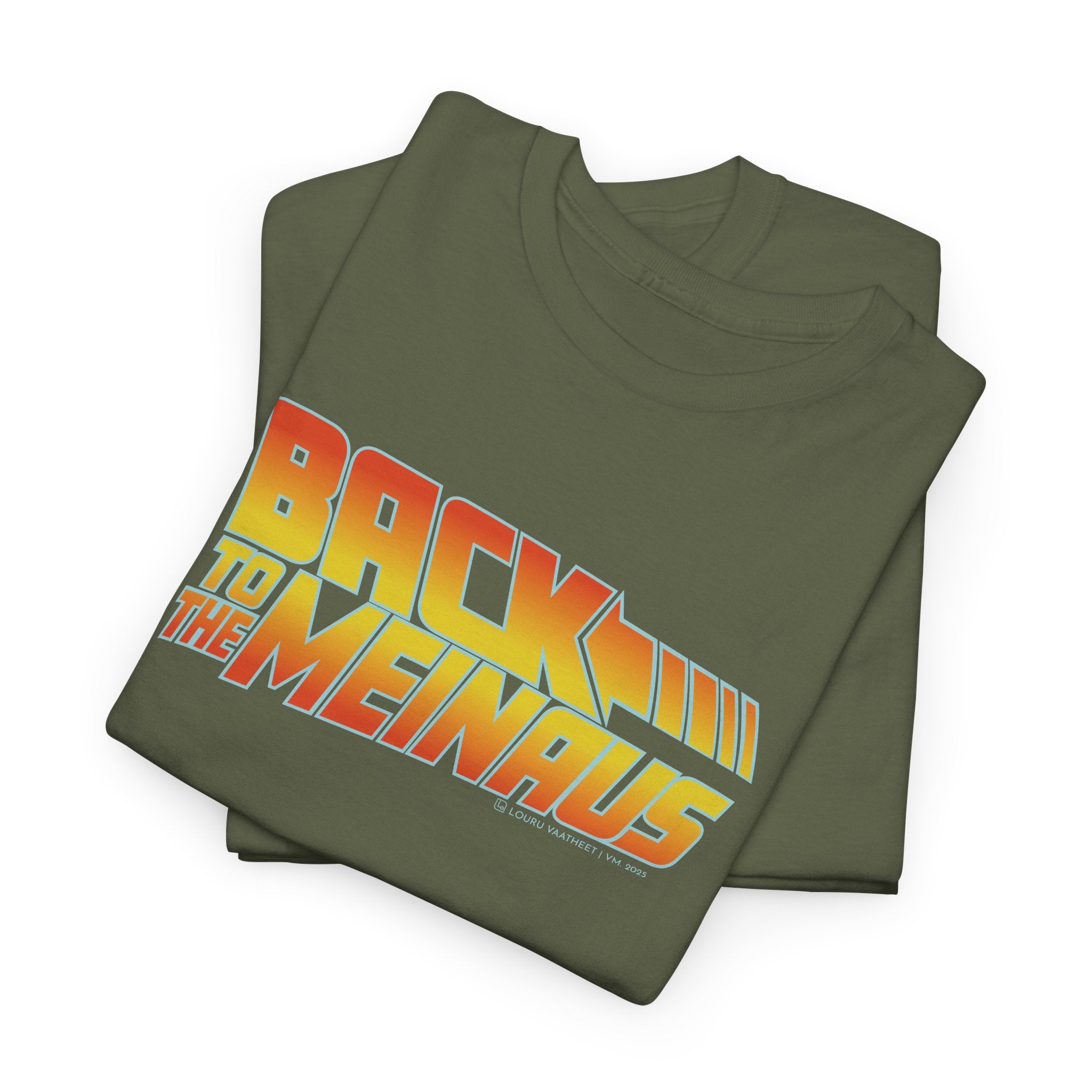 Back to the Meinaus t-paita | 100% puuvillaa, unisex