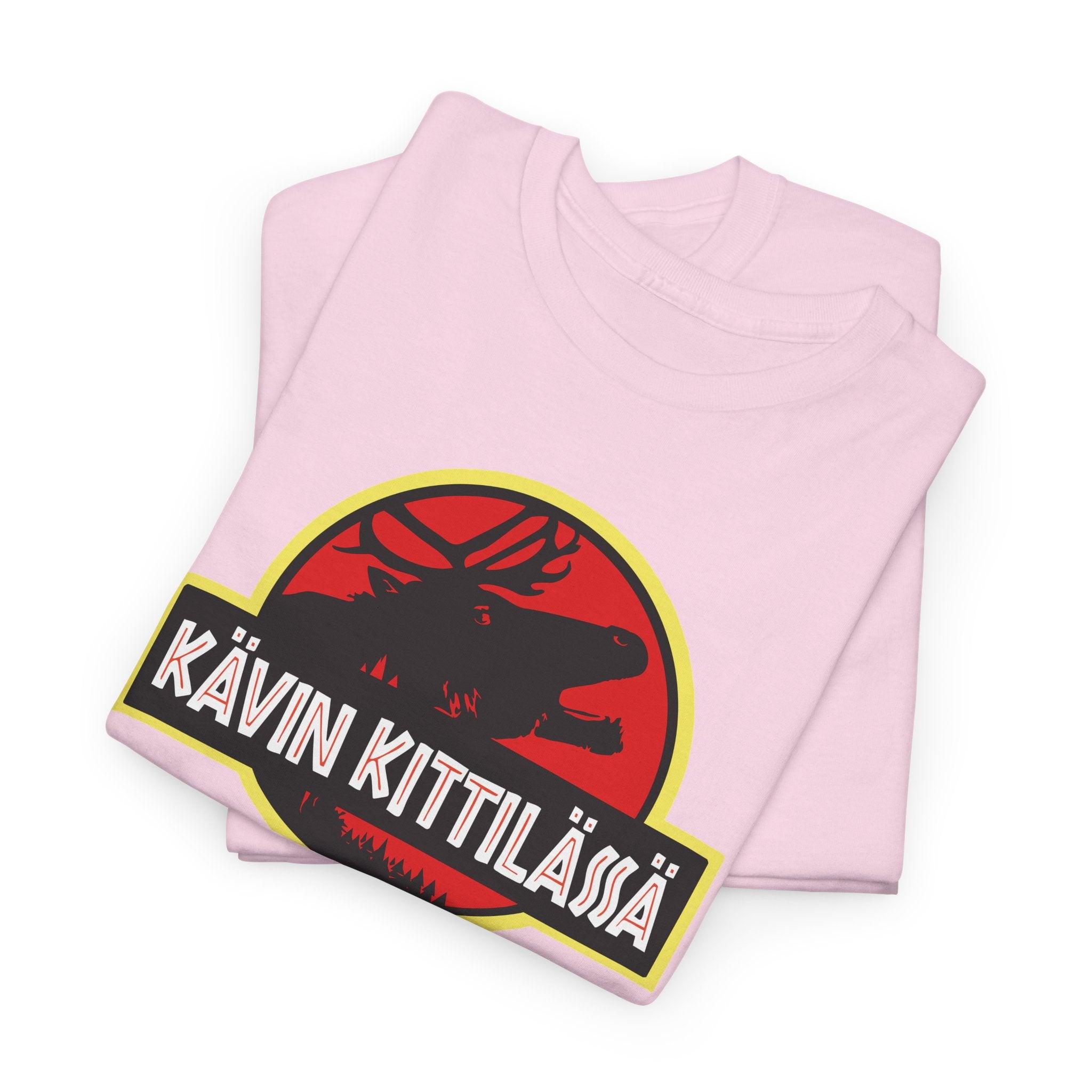 Kävin Kittilässä t-paita | 100% puuvillaa, unisex - Lourun verkkokauppa