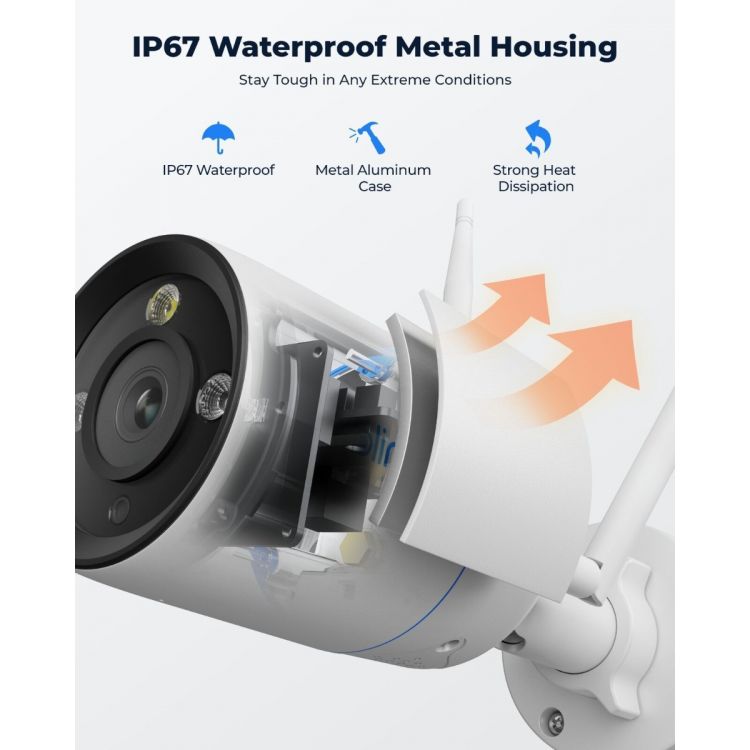 Reolink W330 8MP bullet AI WiFi 6 ulkokamera (RLC-810WA)