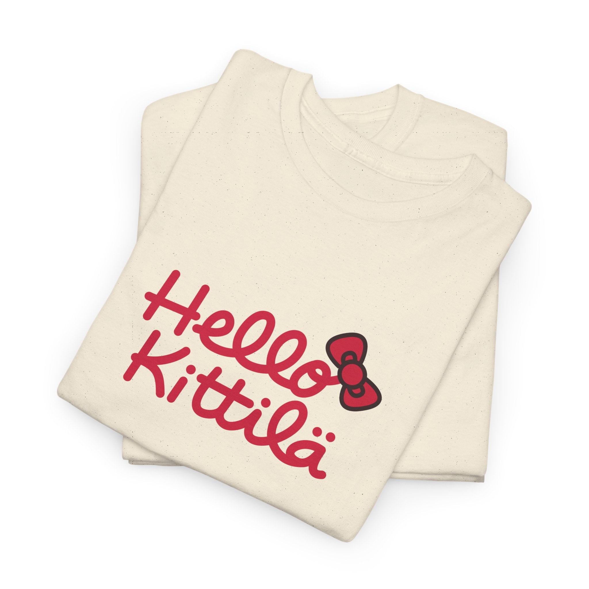 Hello Kittilä (iso teksti) | 100% puuvillaa, unisex