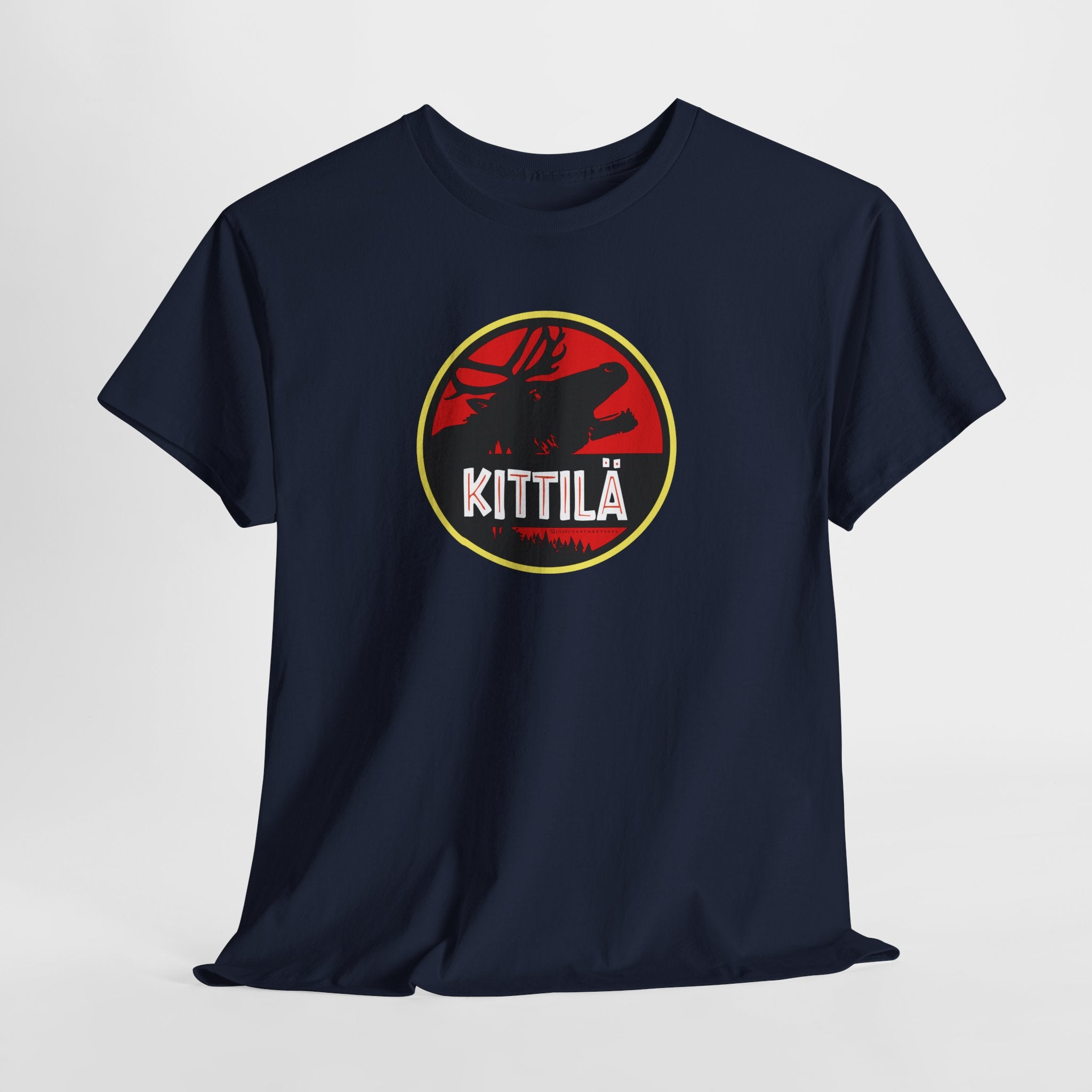 Kittilä t-paita (Jurassic Park tyyliin) | 100% puuvillaa, unisex