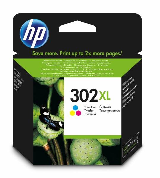 HP 302XL kolmiväripakkaus - Lourun verkkokauppa