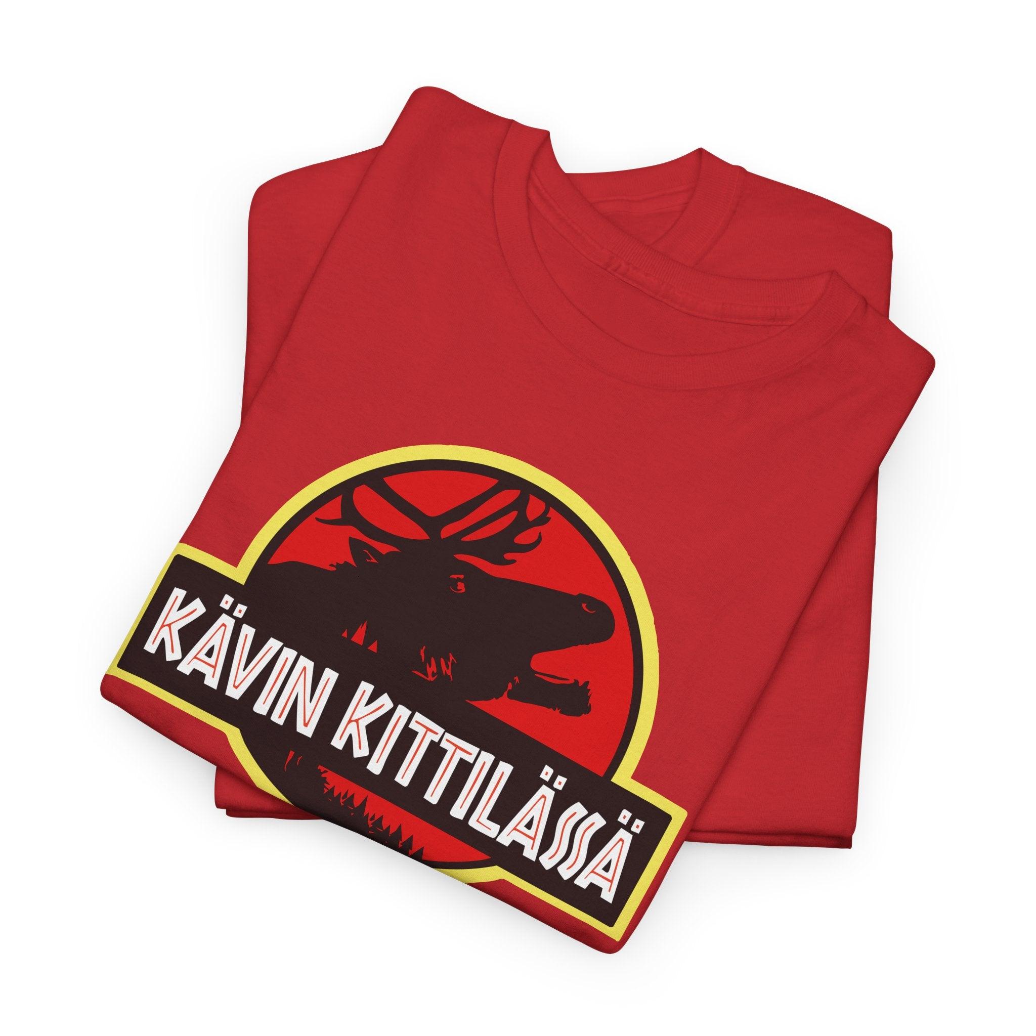 Kävin Kittilässä t-paita | 100% puuvillaa, unisex - Lourun verkkokauppa