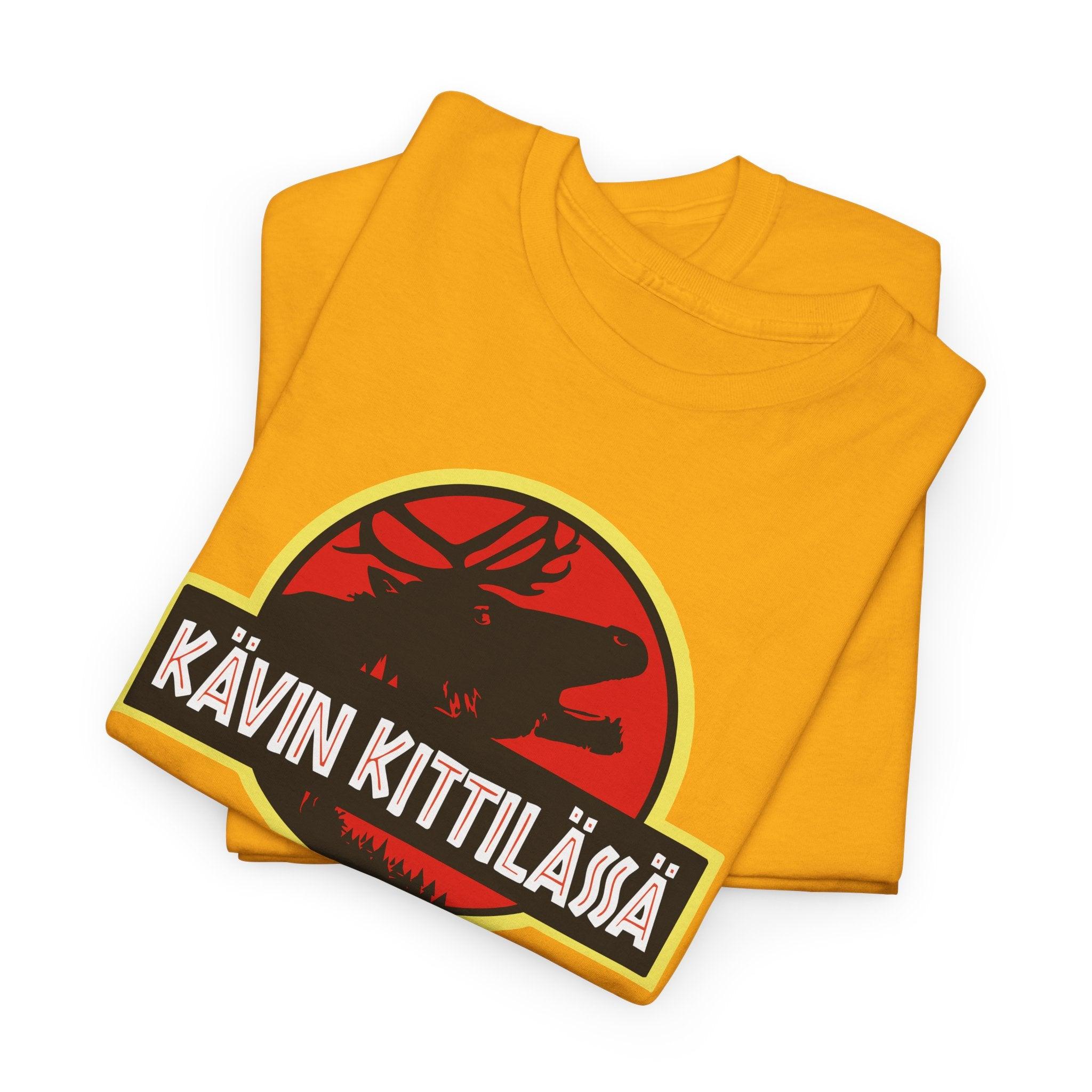 Kävin Kittilässä t-paita | 100% puuvillaa, unisex - Lourun verkkokauppa