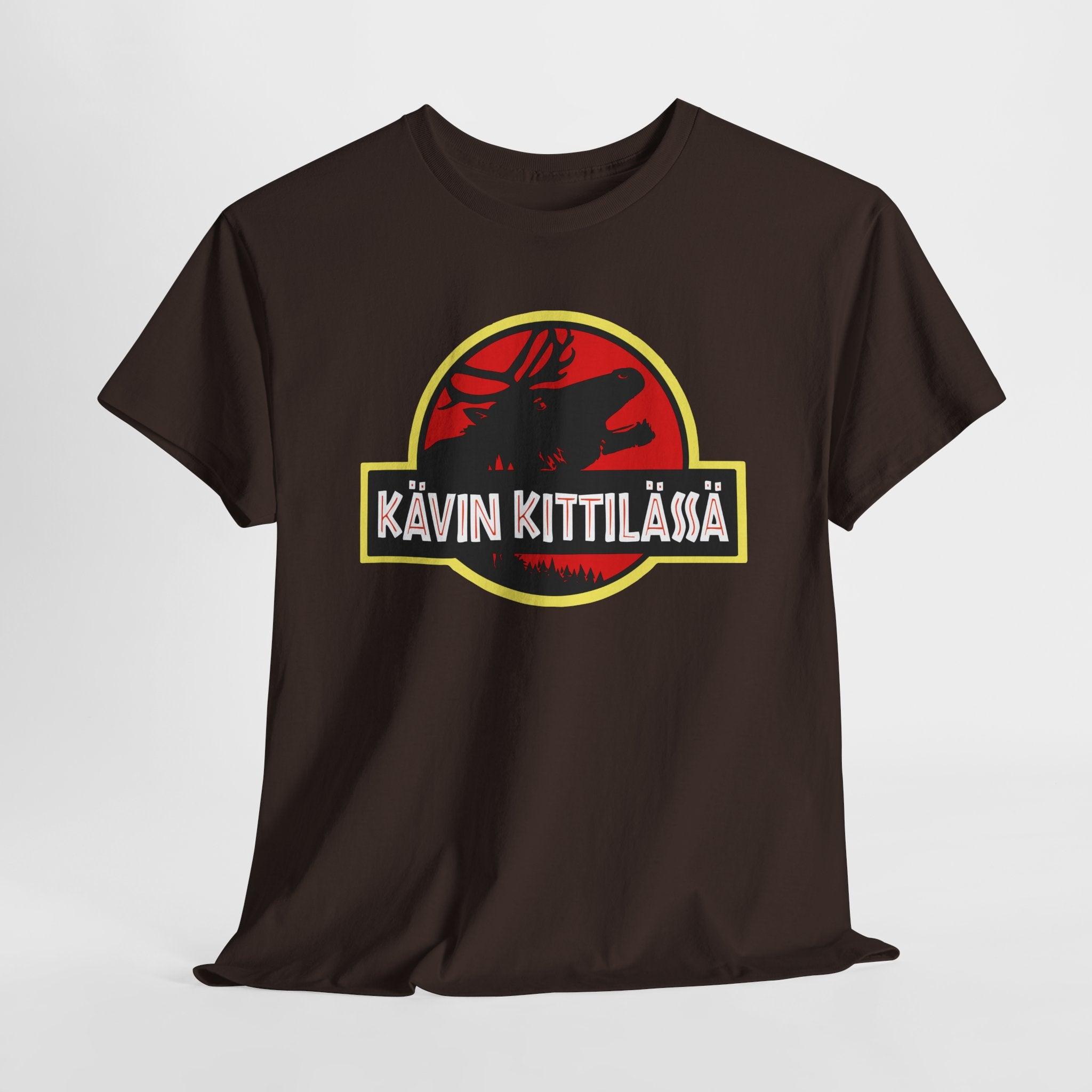 Kävin Kittilässä t-paita | 100% puuvillaa, unisex - Lourun verkkokauppa