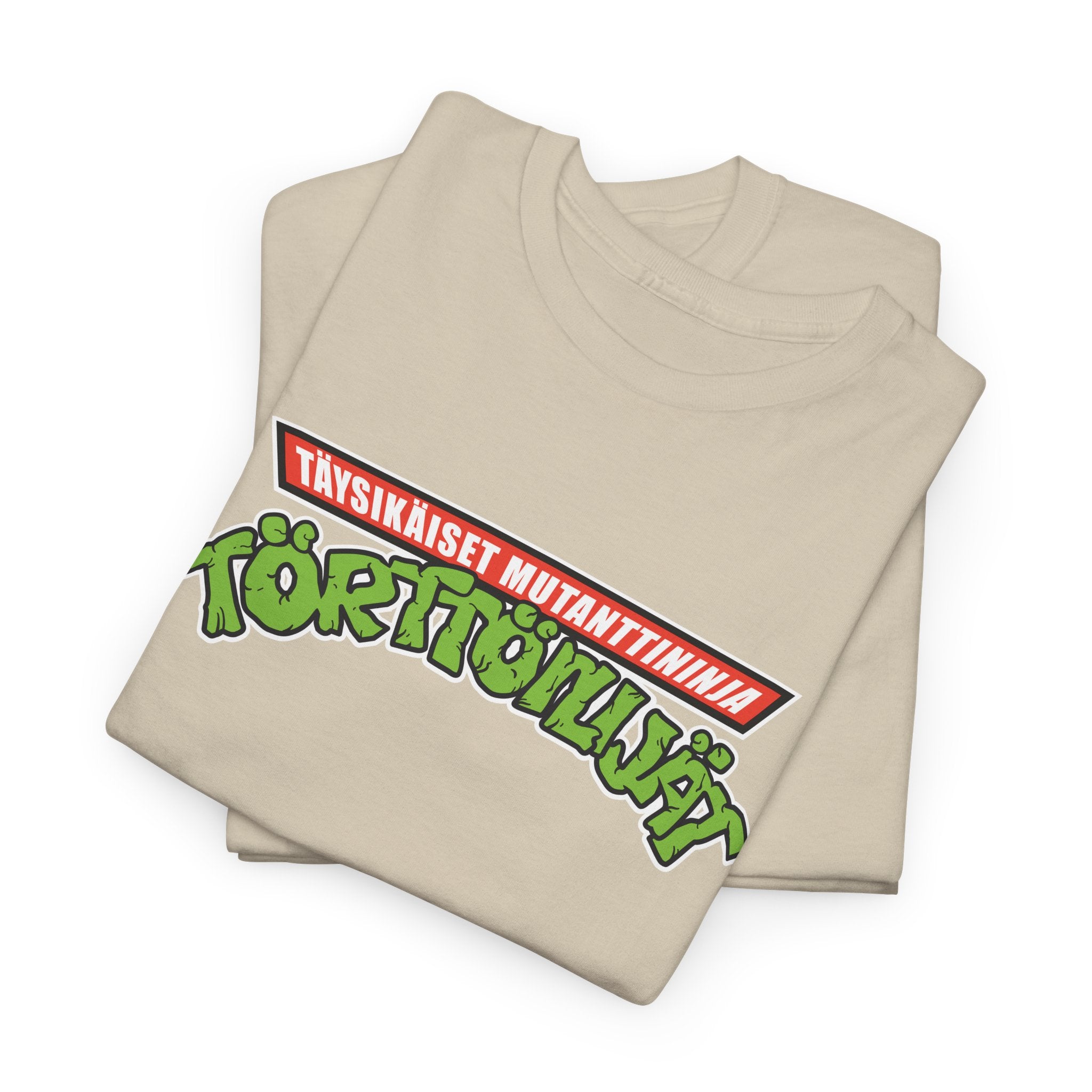 TMNT eli Täysikäiset Mutanttininja Törttöilijät t-paita | 100% puuvillaa, unisex