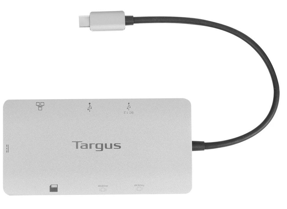 Targus USB-C dual HDMI 4K telakka, 100w PD pass-through