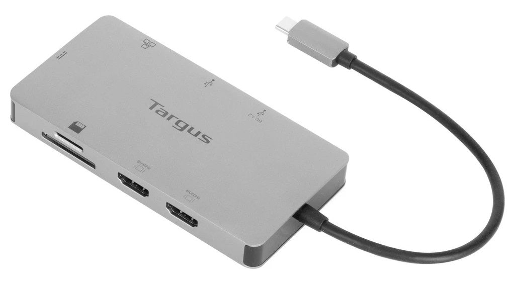 Targus USB-C dual HDMI 4K telakka, 100w PD pass-through