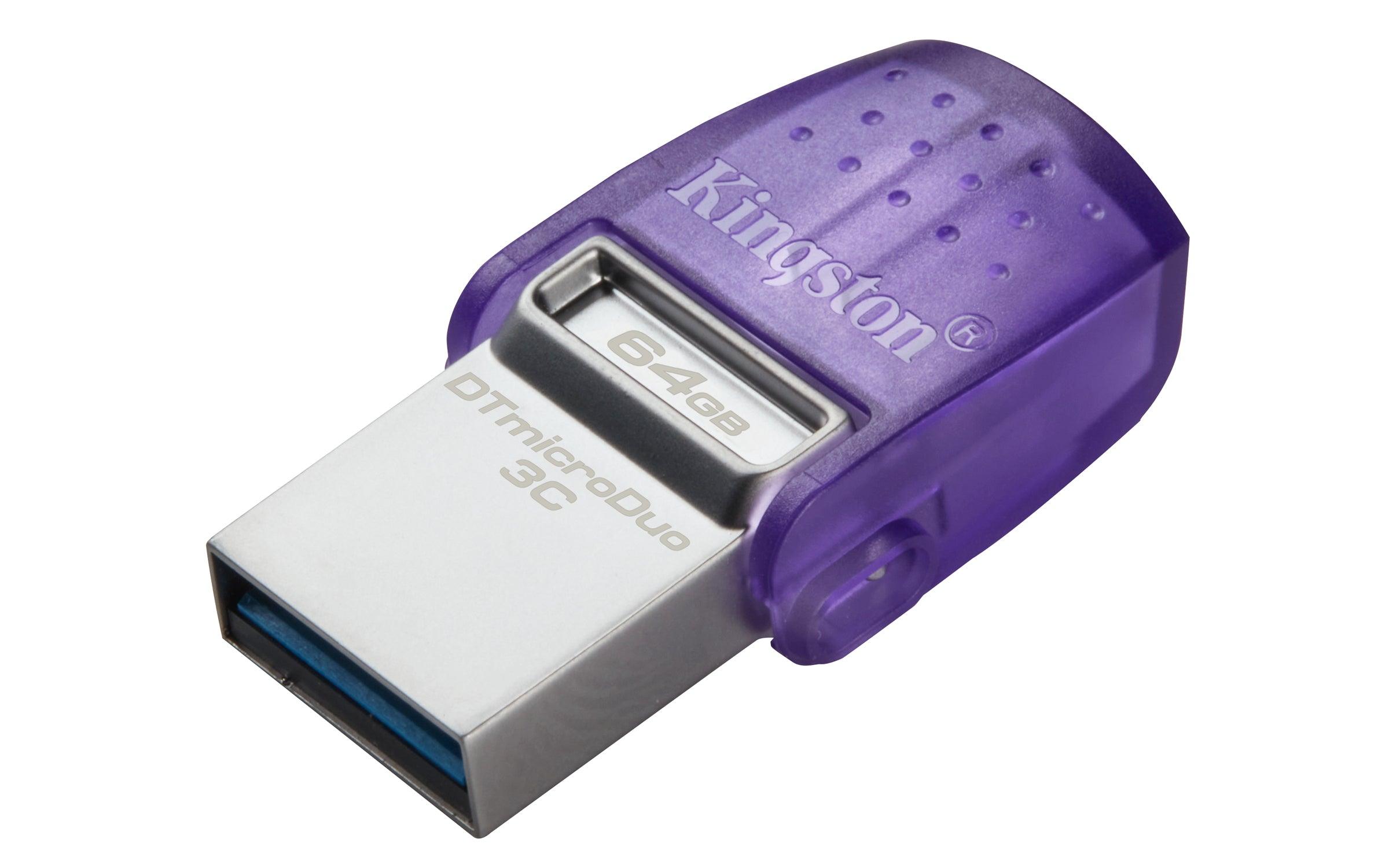 Kingston DataTraveler microDuo 3C -USB-muisti 64GB - Lourun verkkokauppa