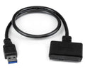 MicroConnect SATA-kaapeli USB 3.0:sta 2,5" Gb/s adapteriin, 0,20m