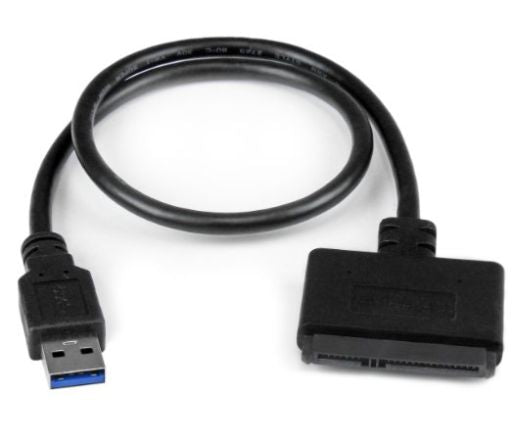 MicroConnect SATA-kaapeli USB 3.0:sta 2,5" Gb/s adapteriin, 0,20m
