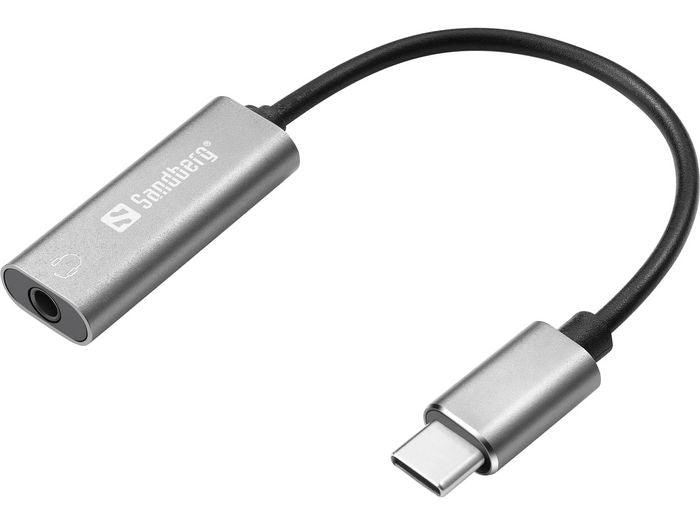 Sandberg USB-C Audio Adapter - Lourun verkkokauppa