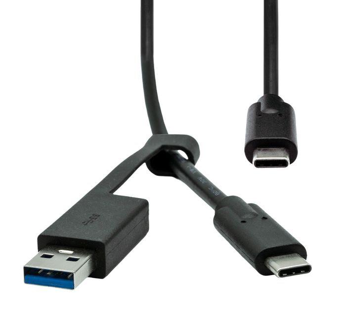 ProXtend USB-C 3.2 G2 Cable with USB-A Adapter 1M - Lourun verkkokauppa