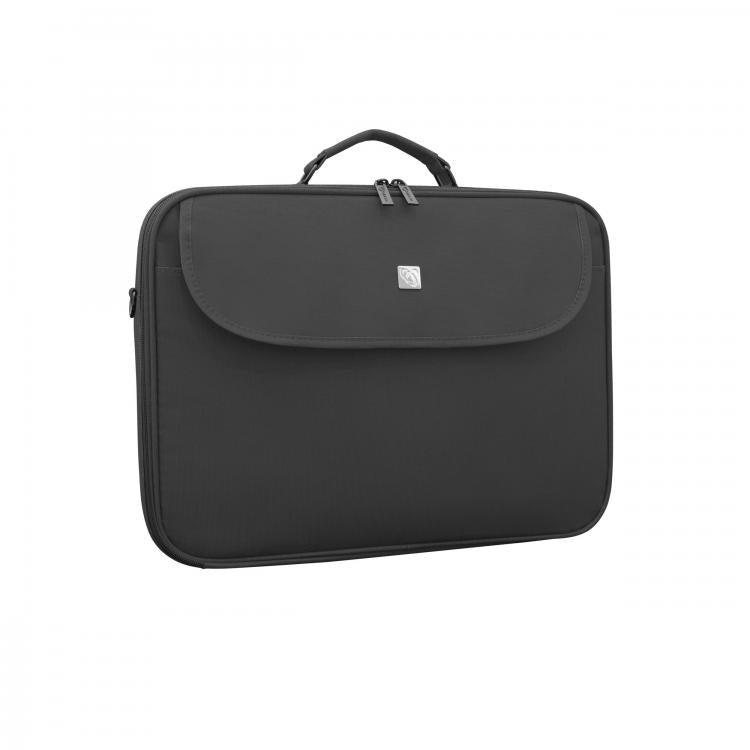 SBOX NEW YORK LÄPPÄRILAUKKU LAPTOP BAG MUSTA 14.1" - Lourun verkkokauppa
