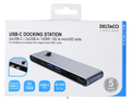 DELTACO USB-C DOCKING STATION MACBOOK