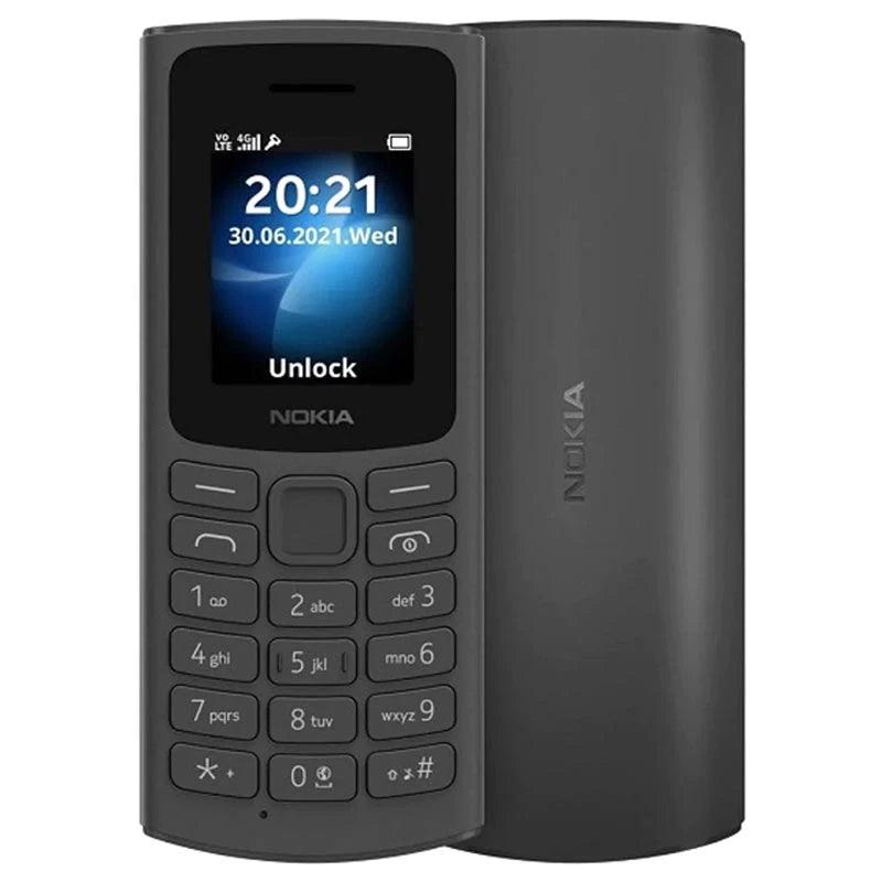 Nokia 105 4G, Harmaa - Lourun verkkokauppa