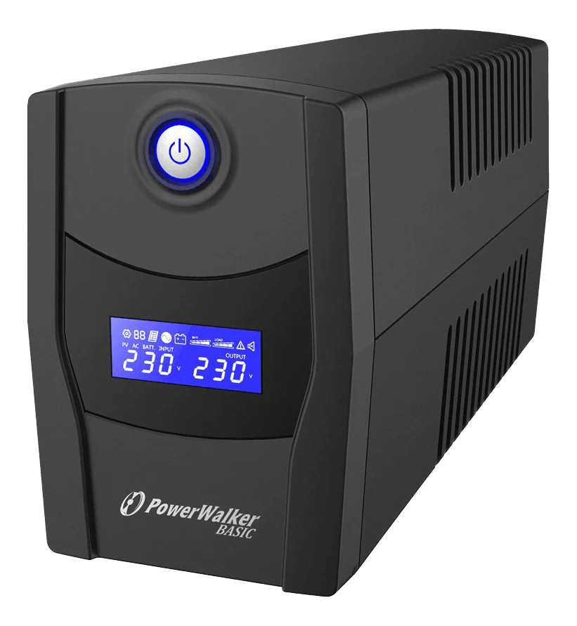 PowerWalker Basic VI 800 STL Line-Interactive UPS - Lourun verkkokauppa