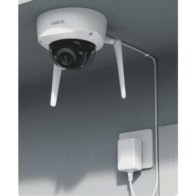 Reolink W437 WiFi 6 Dome ulkokamera optisella zoomilla
