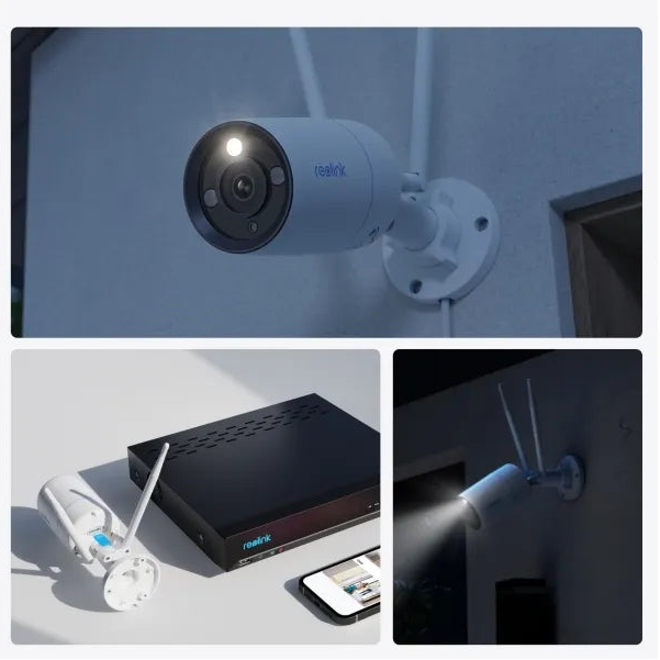 Reolink W330 8MP bullet AI WiFi 6 ulkokamera ulkokäytössä 2