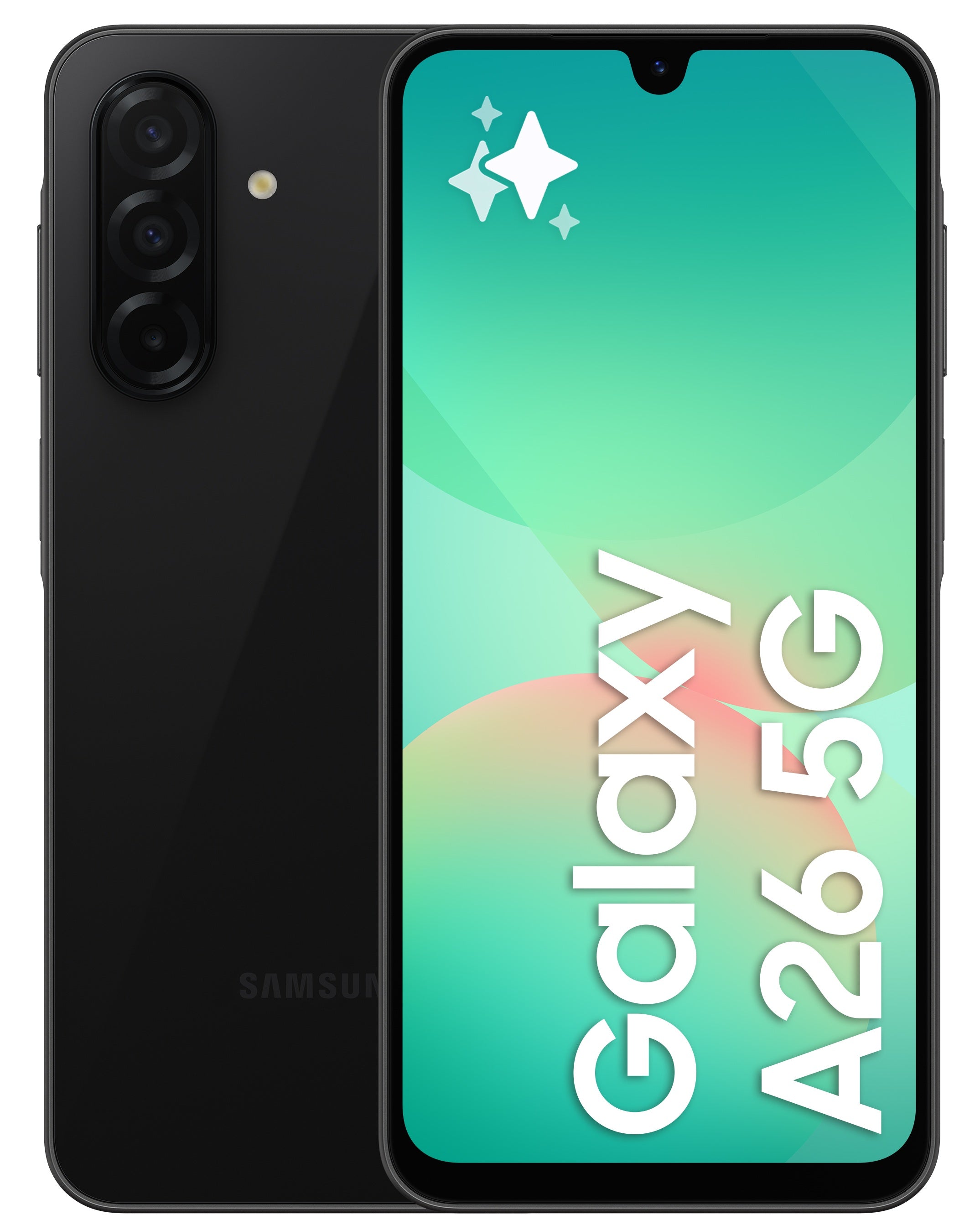 Samsung Galaxy A26 5G 128GB puhelin, musta