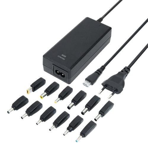 DELTACO 90W universal kannettavan laturi - Lourun verkkokauppa