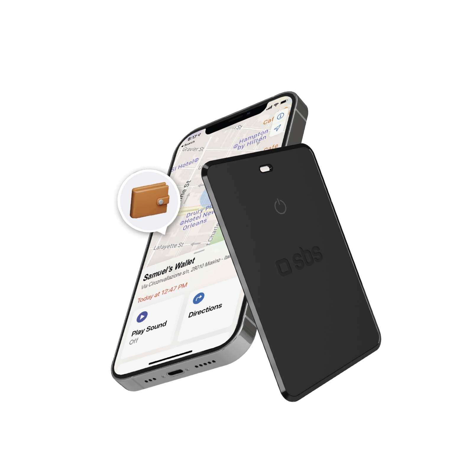 SBS Track My Card tavaran jäljitin