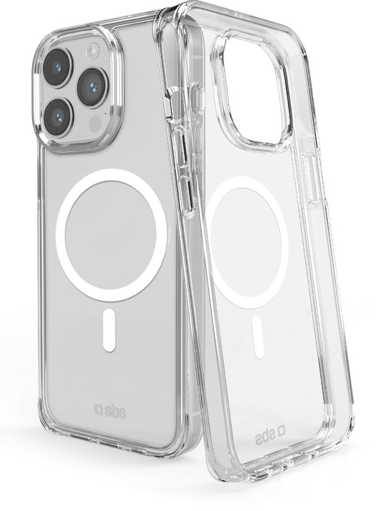 SBS Light Mag läpinäkyvä suojakuori iPhone 16 Pro