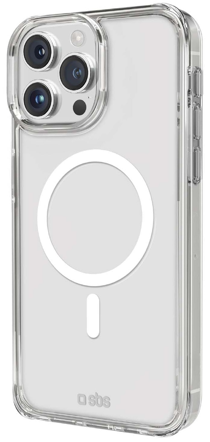 SBS Light Mag läpinäkyvä suojakuori iPhone 16 Pro Max