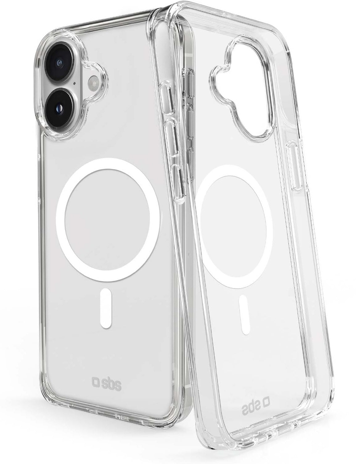 SBS Light Mag läpinäkyvä suojakuori iPhone 16 Plus